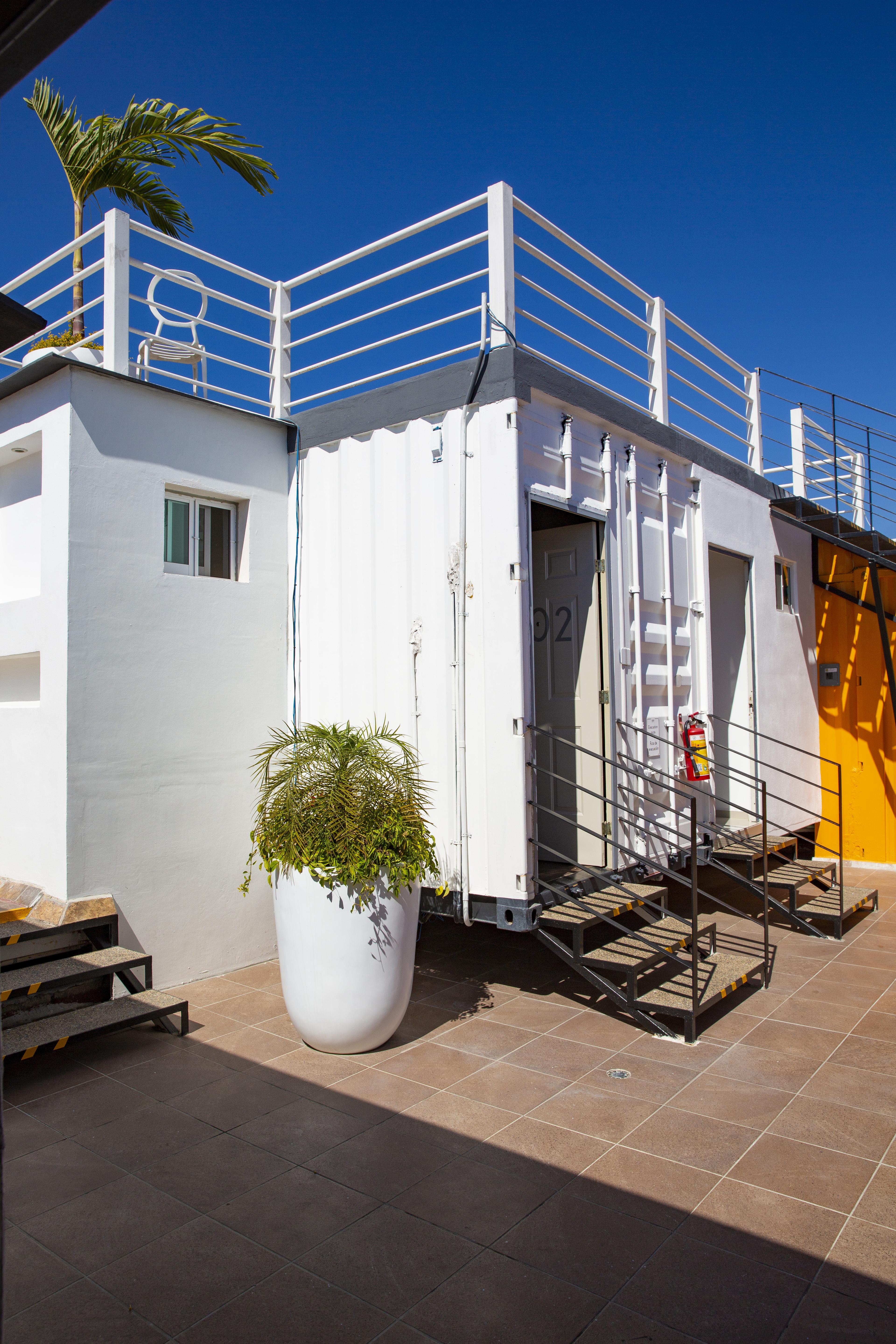 Container Inn Hotel Aeropuerto ปูแอร์โตบาญาร์ตา ภายนอก รูปภาพ